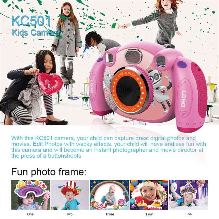 KC501 3 Million Pixels 2.0 inch HD Screen Digital Children Camera KC501 3 Million Pixels 2.0 inch HD Screen Digital Children Camera